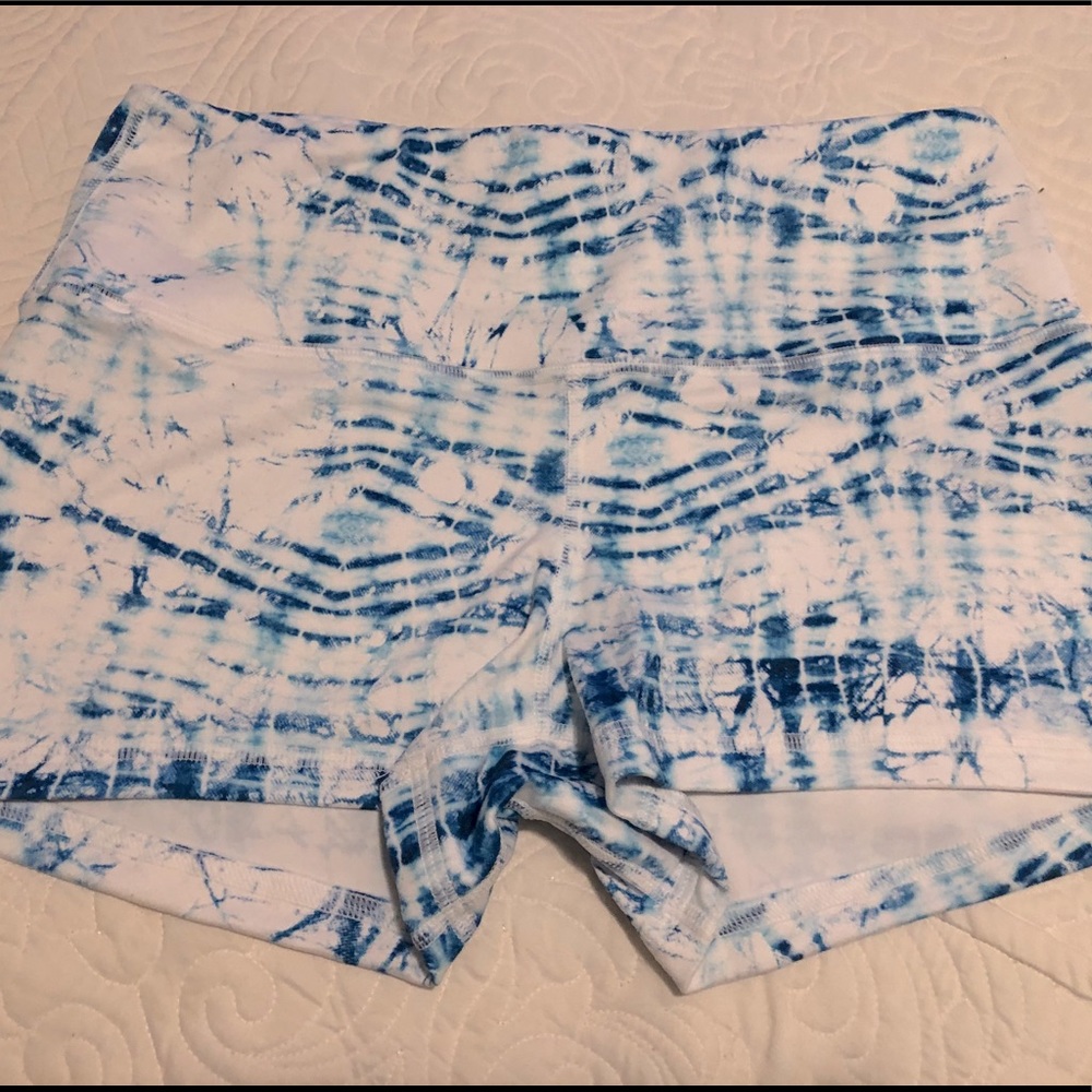 Tie dye Workout shorts
